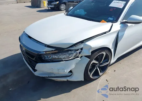 2018 Honda Accord Sport z USA, uszkodzony, nr VIN 1HGCV1F3XJA264460